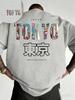 2026 Summer Japan Tokyo Letter Printing Cotton Tshirts Unisex Unisex Short Sleeve T Shirts Oneck Soft Tops Casual Male Clothes