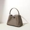 2026 Bag Leather Portable Bucket High-end Commuting Shoulder Niche Fashionable Exquisite Cross-body