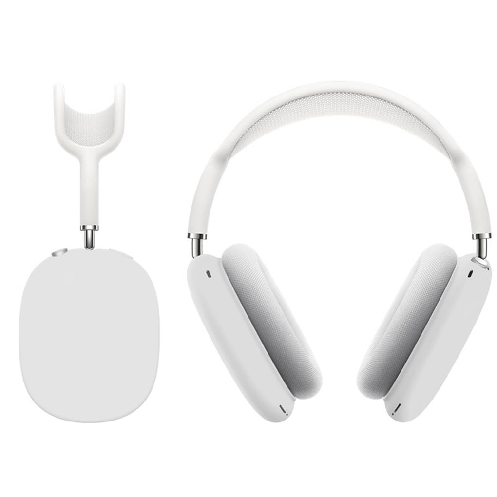 2 Pieces Earphone Case Silicone Full Coverage Protective Sleeve Portable Home School Office Dorm Dust-Proof Headset