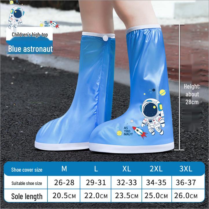 Positive Rain Waterproof Shoe Covers for All - Non-Slip, Thickened, Wear-Resistant, Dirt-Proof, Wash-Free Rain Boots for Everyone