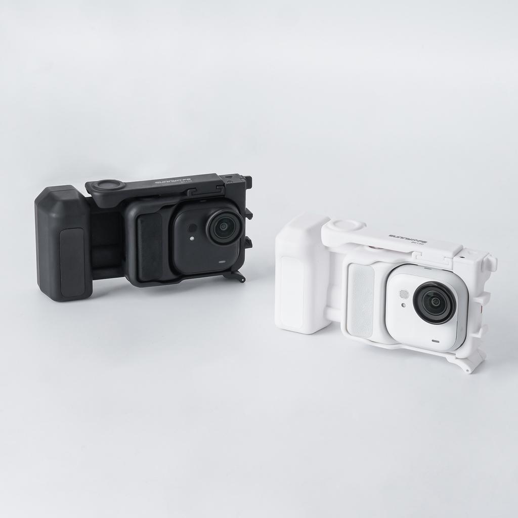 For Insta360 GO Ultra Hand Grip with Frame Cage Rabbit Cage Camera Holder Lightweight Protective Frame Cameras Accessory