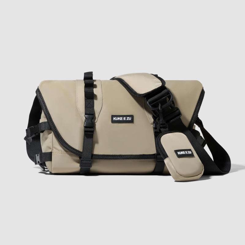 Herren Umhängetasche Messenger Bag Rucksack für Radfahren Studententasche Tasche für Arbeitsfunktion Große Kapazität Oxford-Gewebe