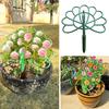 3/4/5/6Pcs Peacock Flower Support Rack Weather-proof Indoor Outdoor Potted Floral Plants Holder Trellis Fixing Frame Stake