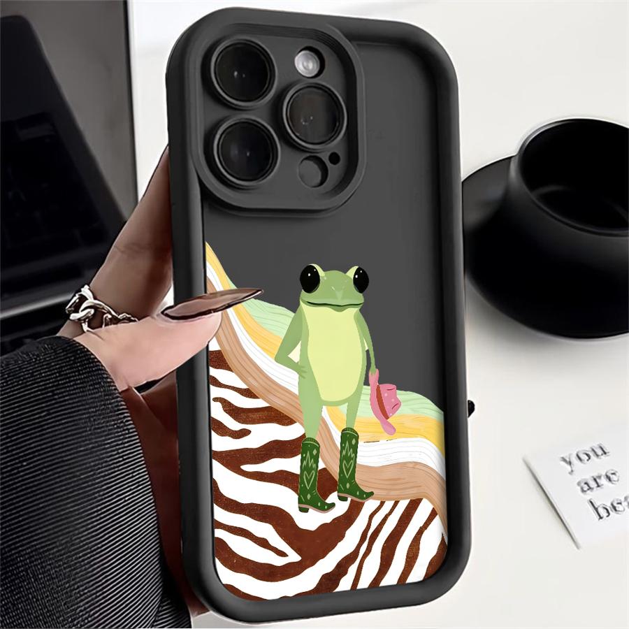 Phone Cover Case for iPhone 17 Pro Max 15 Plus 14 Air 16 13 17e 12 Pro 11 Fashion And Trends Frog