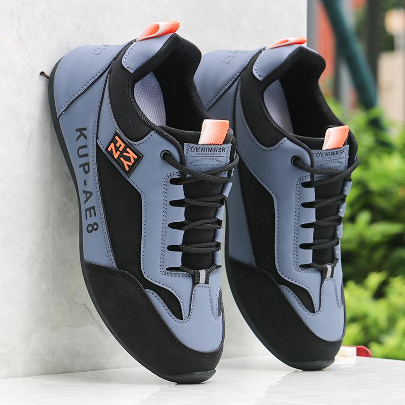 Men's Waterproof Leather Sneakers - Non-slip, Casual Autumn/Winter Travel Shoes 2024