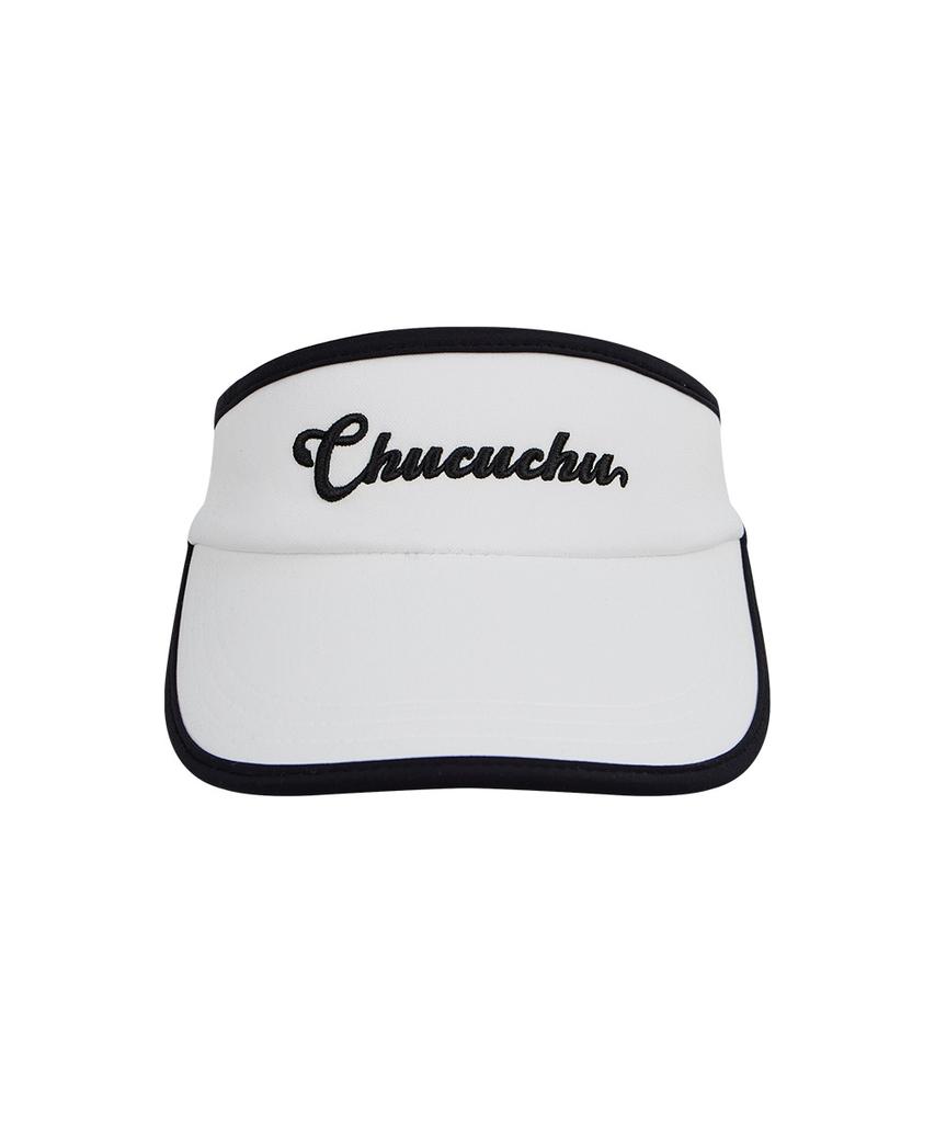 CHUCUCHU Ribbon Visor (White) Cbfss-Vht002W