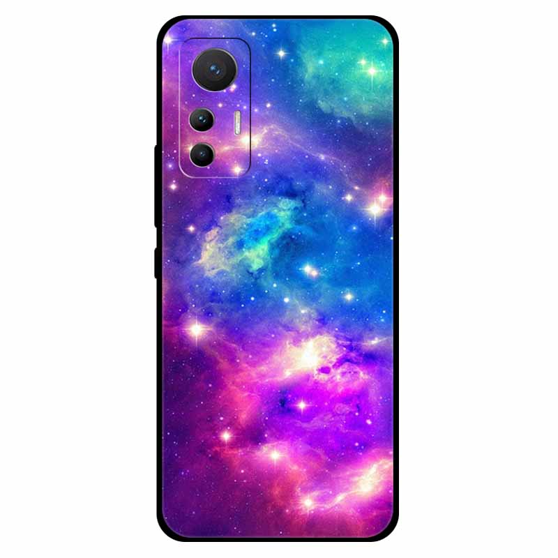 For Xiaomi 12 Lite Case Soft Silicone TPU Space Protective Back Cover For Xiaomi Mi 12 Lite Cases 12lite Printed Marble Shells