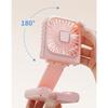 Mini Portable Hand-held Fan Charging Portable Fans Electric Fan Summer Cooling Fans Plastic Material for Outdoor Indoor