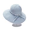 Spring and Summer Women's Two-color Simple Wind Seaside Travel Sun Protection Face UV Protection Foldable Big Brim Hat