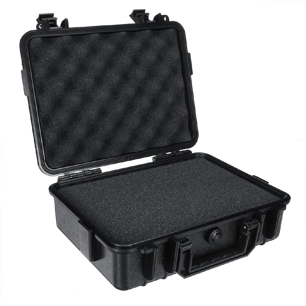 Waterproof Safety Case ABS Plastic Tool Box Tactical Dry Box Sealed Safety Equipment Storage Tool Box Container