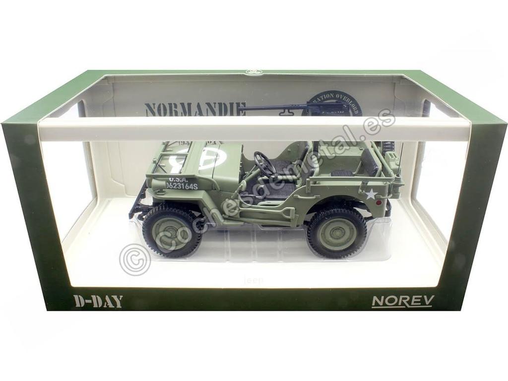 Norev Jeep Army 1944 1/18 D-Day