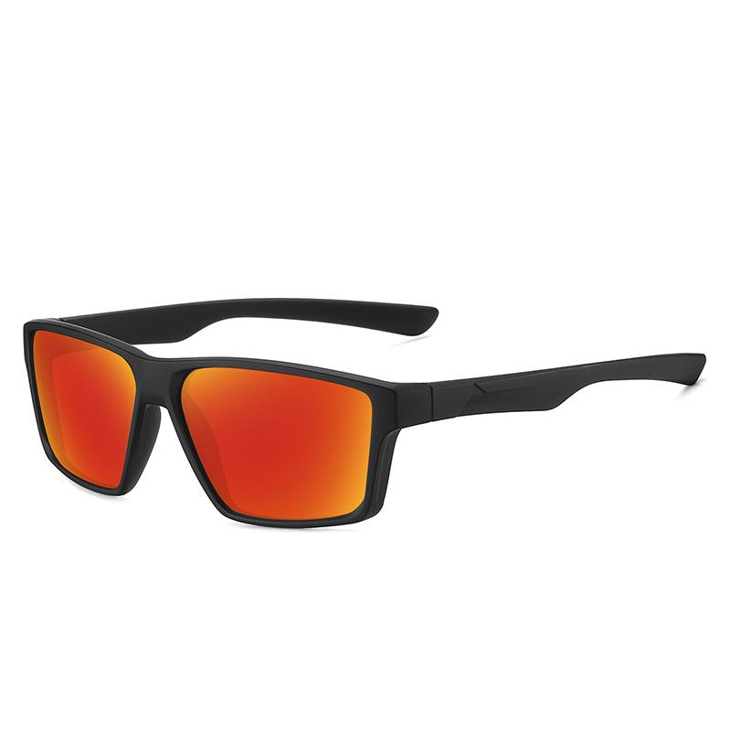 Sports Large Frame Square Men'S And Women'S Sunglasses, Colorful Sunglasses, Night Vision Glasses