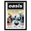 Poster incorniciato degli Oasis Definitely Maybe