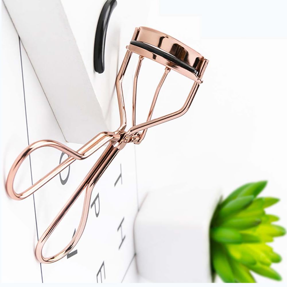 Set of 2 Eyelash Popular Makeup Portable Stainless Steel Curler for Men and Perfect for Spot Creates a Strong and Creates a Natural Eyelash Makeup