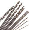 10Pcs/Box Mini Drill Hss Bit 0.8Mm-3.0Mm Straight Shank Pcb Twist Drill Bits Set