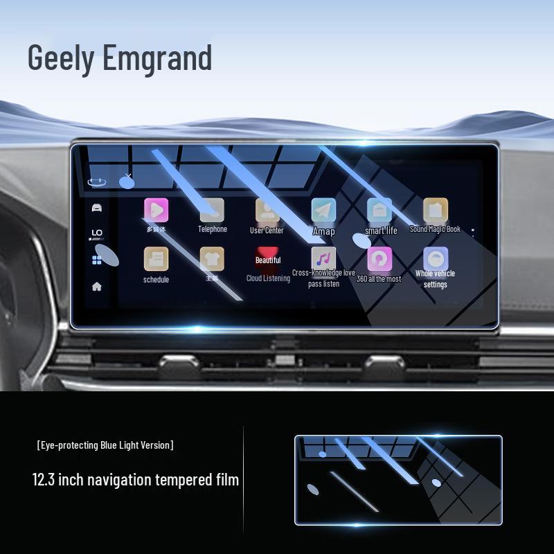 Tempered Screen Protector for Geely Emgrand Gen 4 - 25 Models