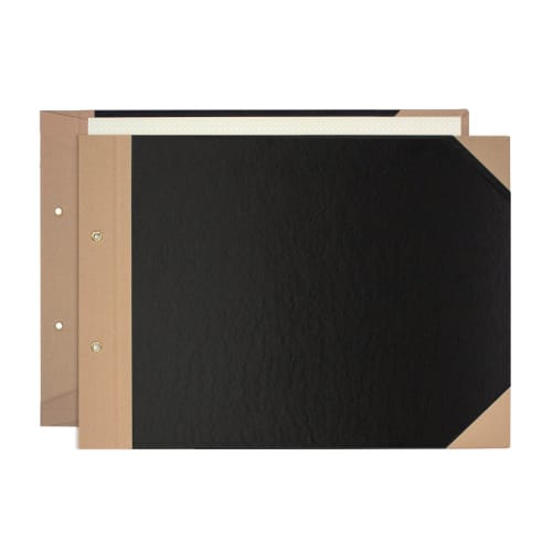

Plus binding cover A4 horizontal 2 holes FL-007TU 77-186 black