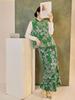 Spring Sleeveless Mulberry Silk Vest & Embroidered Half Skirt Set for Women - New Chinese Style