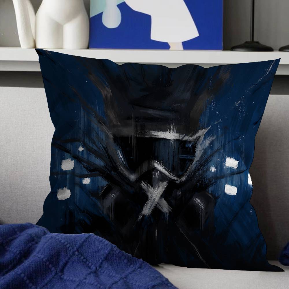 

Game R-Rainbow S-Six S-Siege Pillowcase Toon Gift Cushion Cover Bedroom Home Sofa Chair Seat Decor Pillow Case 12x12Inch