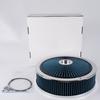 RASTP-14" x 4" Washable Round Super Flow Thru Air Cleaner Filter For 5-1/8 Carb Neck OFI177