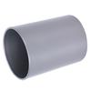 Pen Holder Round Shape Sponge Bottom Cushion Plastic Pencil Socket for Office SuppliesSilver