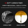 Carbon Fiber Interior Engine Start Stop Push Button Cover Trim for Infiniti Q50 Q60 2014- Carbon Fiber Interior