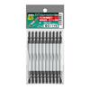 ANEX Color Torsion Bit, Double-Ended, Slim, +2x110, 10-Pack, ACT-14M