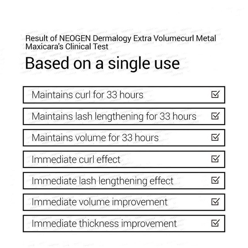 NEOGEN - Dermalogy Extra Volumecurl Metal Maxicara - 2 Colors