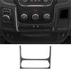 For RAM 1500 Carbon Fiber Interior Below Climate Control Cover Trim