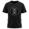 Norse Web of Wyrd & Rune Circle Viking T-Shirt | Runic Viking Unisex Tee