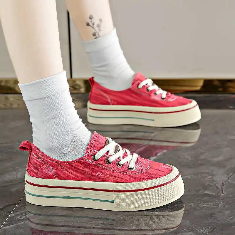 Fashion Synthetic Leather Increase Height Loafer Womans Mary Jane Leopard Sneakers Woman White Casual Shoes Sport Exercise