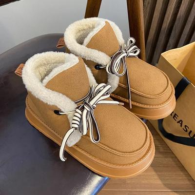 Winter Warm Womens Boots High-top Windproof Snow Boots for Women Comfortable Soft Wear-resistant Thick-soled Women Cotton Shoes