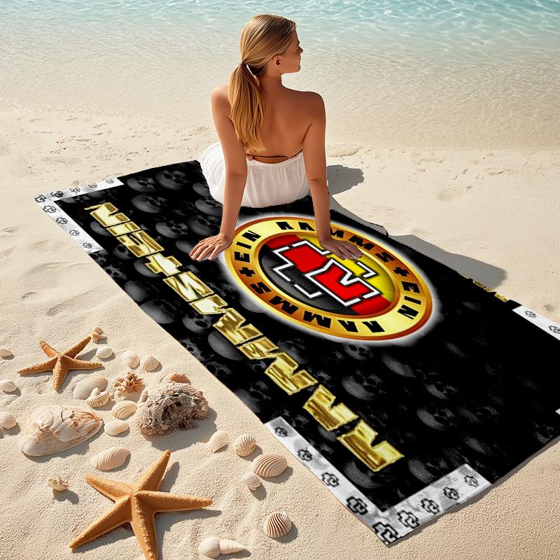 Till Lindemann, Lead Singer of the German Heavy Metal Rock Band Rammstein, Outdoor Camping Vacation Swimming Beach Scarf Decorative Blanket F8