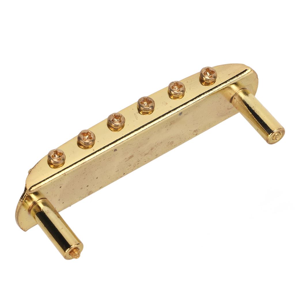 Electric Guitar Bridge 6 String Tailpiece Metal Instrument Accessory for