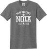 New Orleans Lousiana Est. 1718 NOLA Distressed Unisex T Shirt (S-5X)