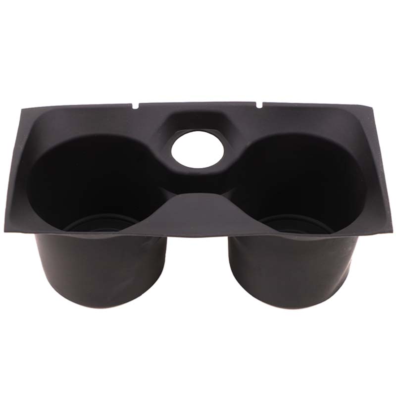 

For BMW 3 Series F35 2016-2019 Car Silicone Center Console Water Cup Holder Insert Waterproof Anti Slip Protection Cover чорний