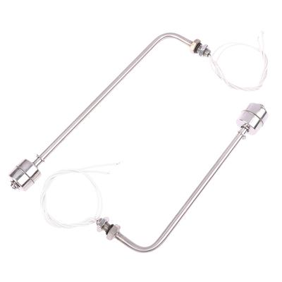 Stainless Steel Float Switch Right Angle Vertical Head Level Sensor Liquid Tank