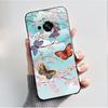 Phone Case For Oukitel C59 Pro Casing Luxury Fashion Butterfly Flower Cellphone Cases Black Jelly Soft Slim Silicone Back Cover