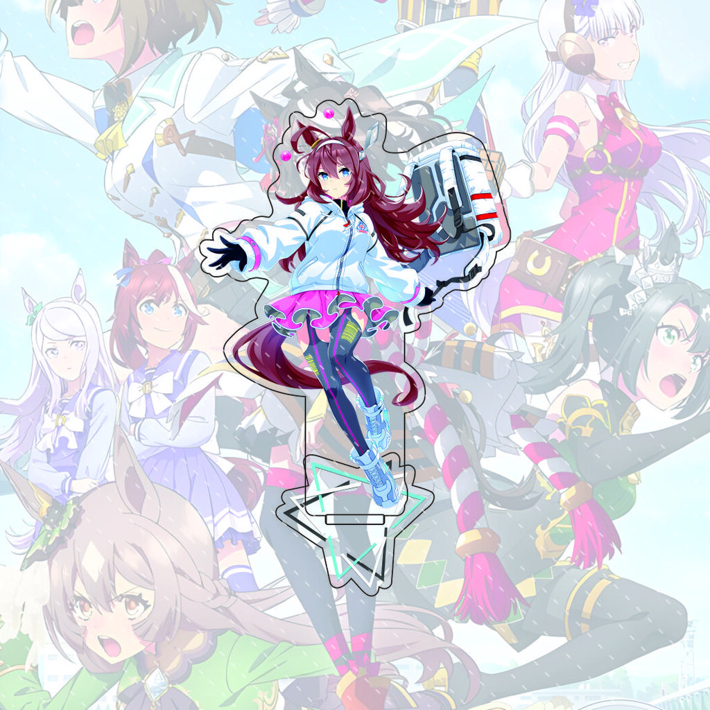 Game anime Pretty Derby 15 cm acrylic stand figure standing model multiple theme series desktop decoration gift