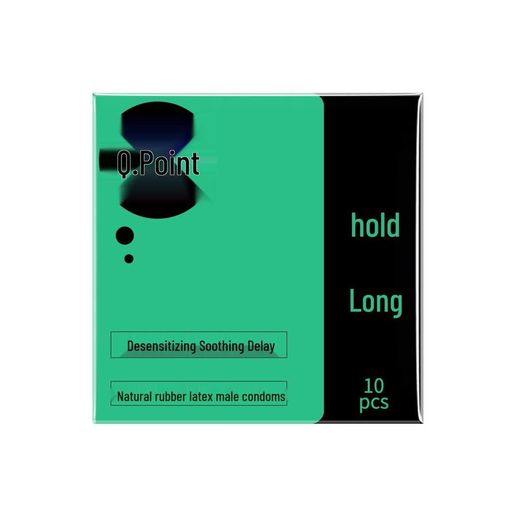 Q-point Ultra-Thin Hyaluronic Acid Condoms: Long-Lasting and Safe for Enhanced Pleasure.