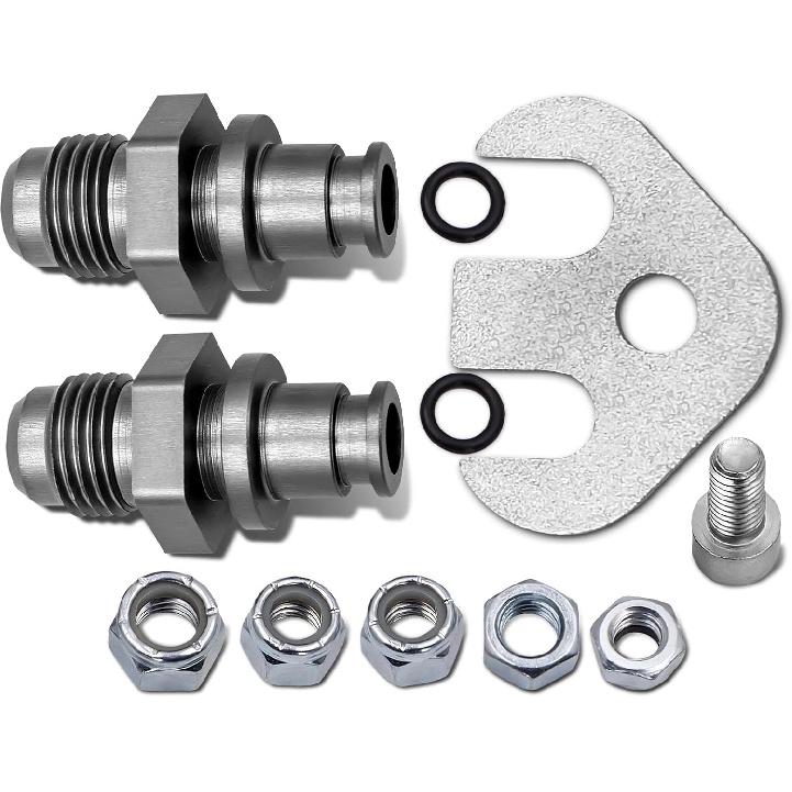 

maXpeedingrods Power Steering Rack Line Conversion Fittings Kit Fit for Ford Crown Victoria, Lincoln Town Car, Mercury Grand Marquis 2003-2011 6AN