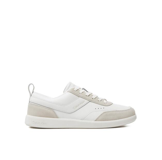 

Мужские кроссовки Calvin Klein Low top lace up lth mix hm0hm00851 белые 44
