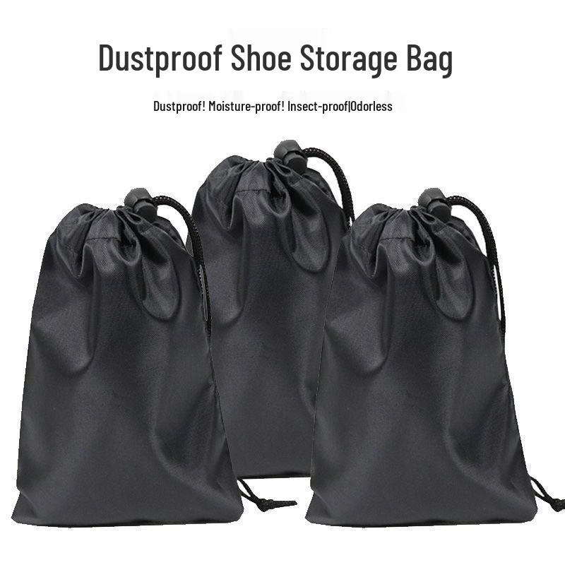 Borsa Antipolvere con Coulisse in Poliestere Oxford 210D per Viaggio e Conservazione Scarpe