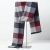 Men's Winter Plaid Imitation Cashmere Scarf - Warm, Casual Accessory