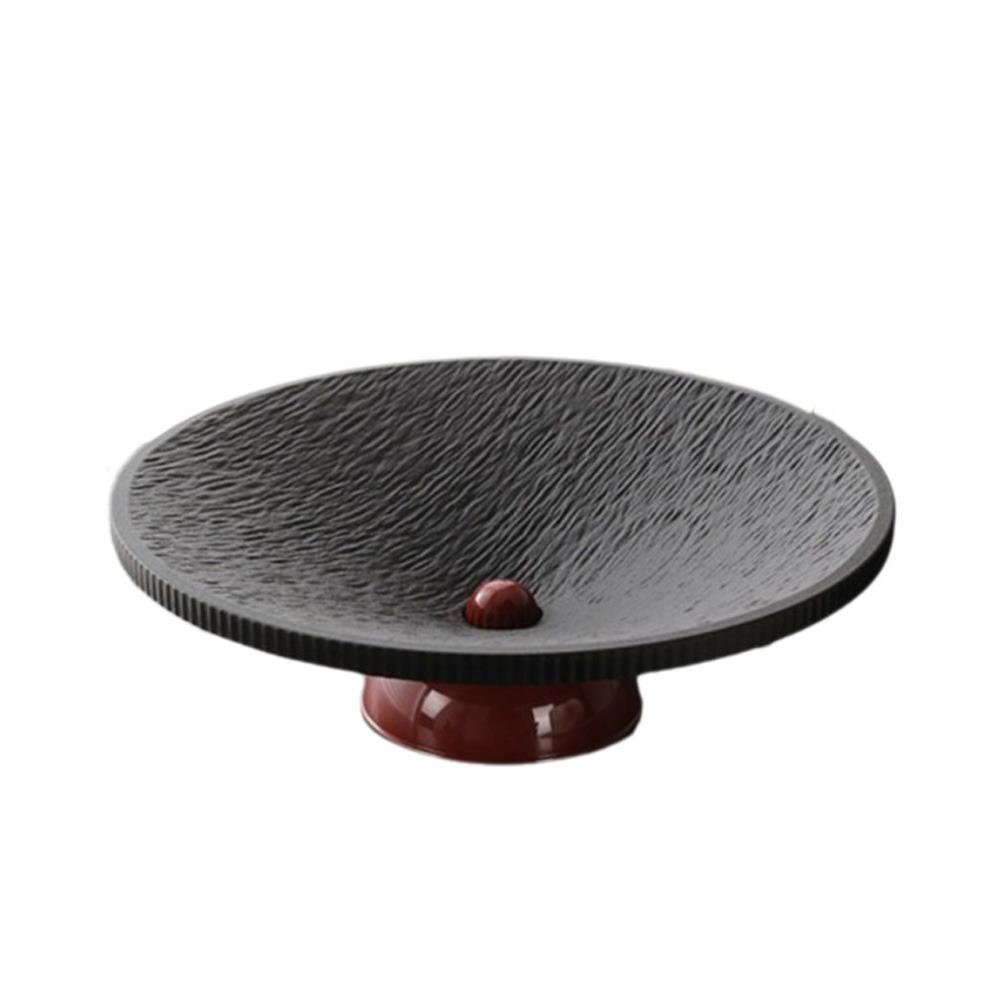 Abtropfende Trockenfruchtschale Kunststoff-Süßigkeitenteller Multifunktionales Snack-Serviertablett für die Küche