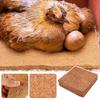 10pcs Wooden Chicken Nesting Mats Portable Non-Disposable Laying Hen Bedding Pads Poultry Coop Supplies Eco-Friendly Nest Pads