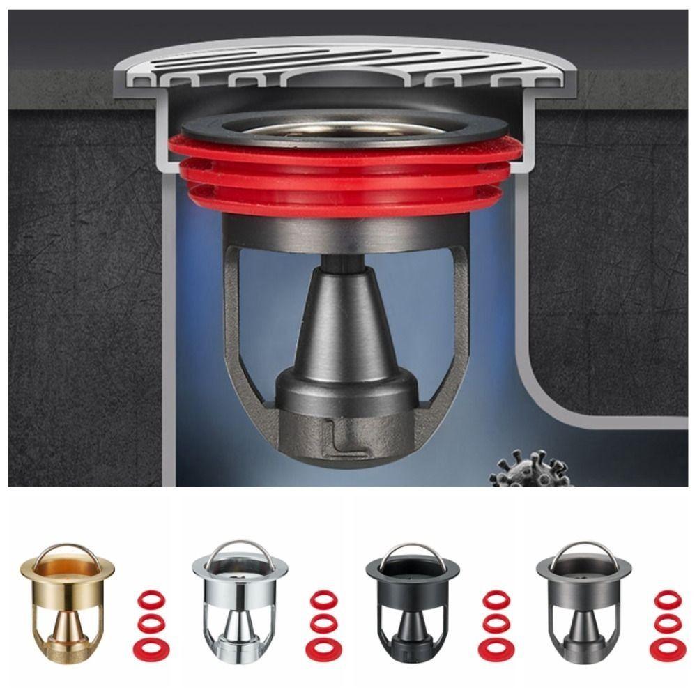Magnetic Floor Drain-Core Anti-odor Insect-proof No Smell Floor Drain Plu Gravity-Induction Seal