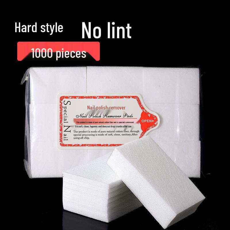 Lint-Free Nail Polish Remover Pads - Professional Cotton Pads for Nail Salons