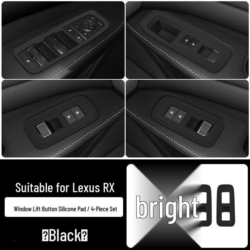 Силиконовый набор для ручек дверей и ниш хранения, совместимый с Lexus