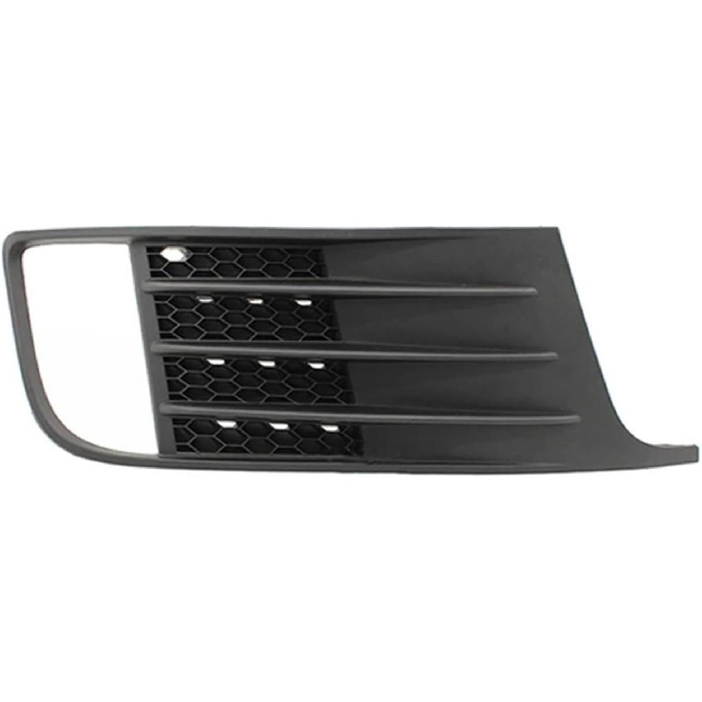 1 Paar Auto Frontstoßstange Nebelscheinwerfer Lampe Gitterabdeckung Kompatibel für VW Jetta MK6 GLI 2012 2013 2014 5C6853665C 5C6853666C(Recht)